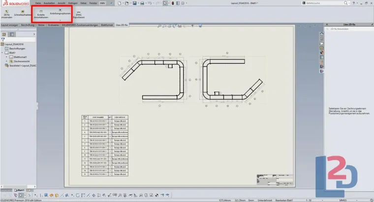 Lino® 2D fix Version 1.6 freigegeben Bild: Lino® 2D fix Version 1.6 freigegeben