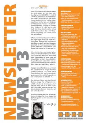 Bild: Die März-Ausgabe von "Leben & Arbeiten im Ausland" erschienen