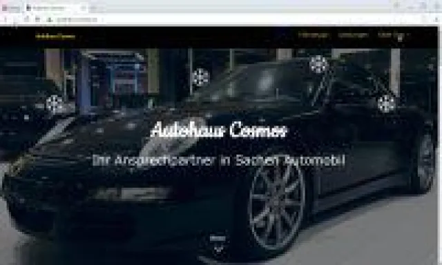 Bild: Autohaus Cosmos ab jetzt bei cmsGENIAL