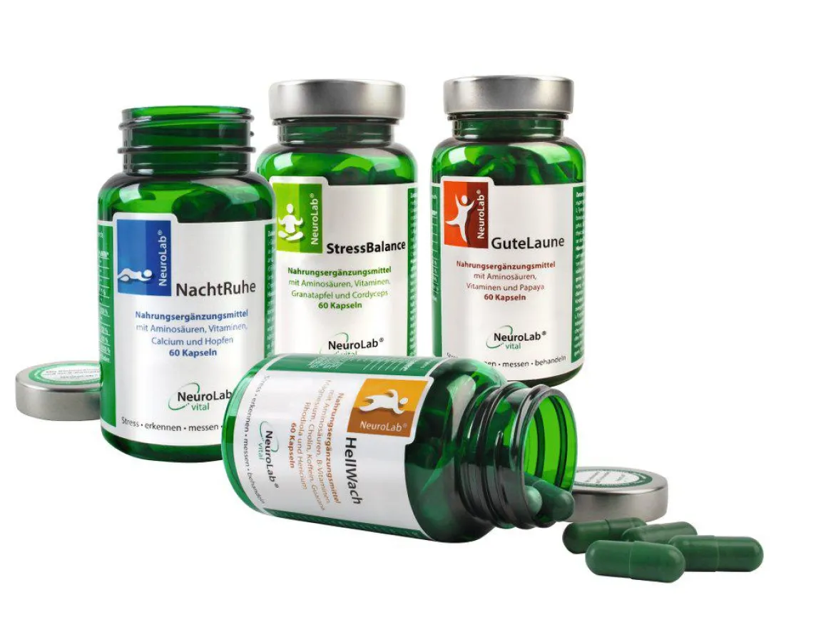 Die Vitalstoffkombinationen aus bioaktiven Vitaminen von Neurolab Vital.