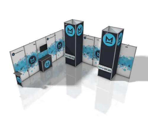 Bild: Recruiting von morgen auf den Azubi und Studientagen in Essen mit den mobilen Messesystemen von messestand.de