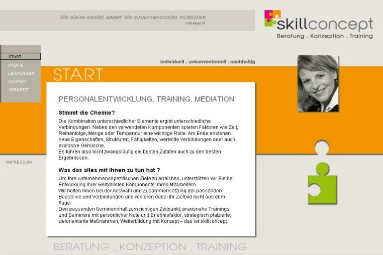 Bild: birdy.net programmiert Website von skillconcept