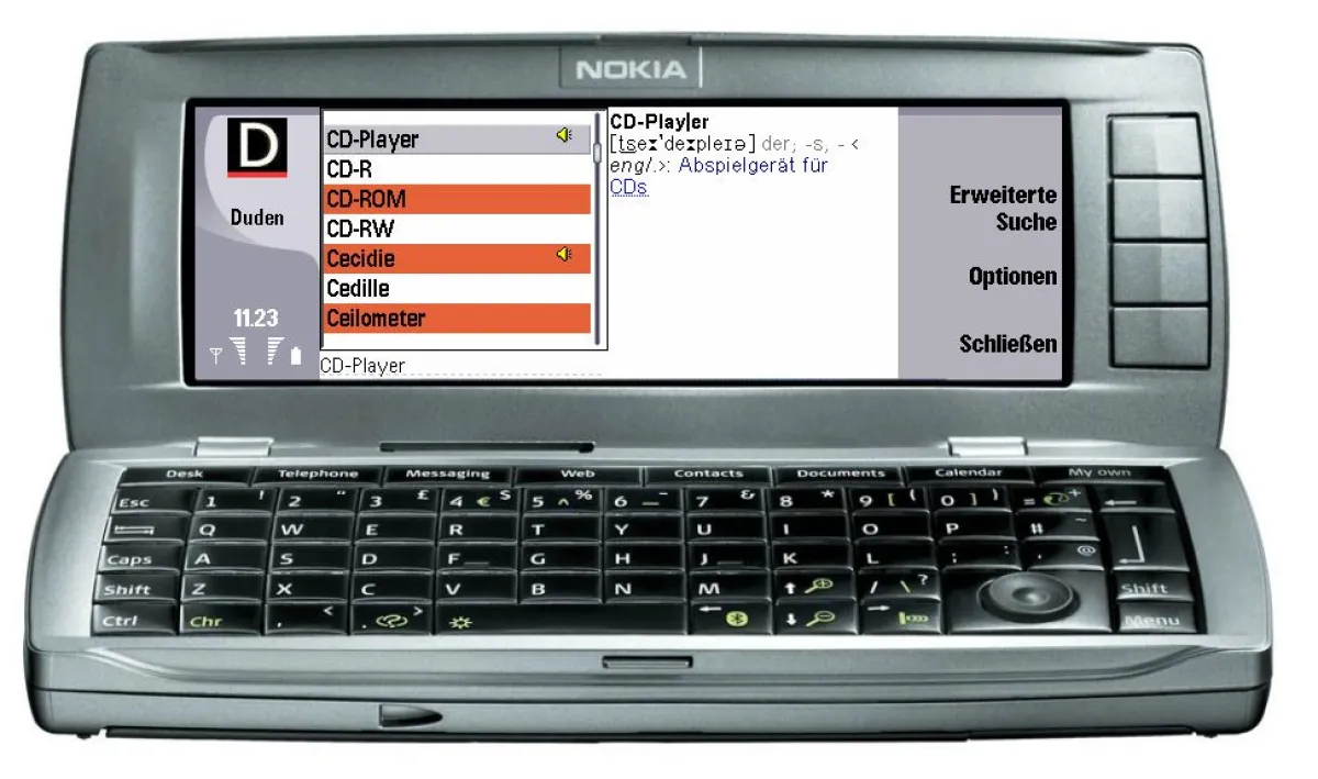 Duden Fremdwörterbuch für Nokia Communicator