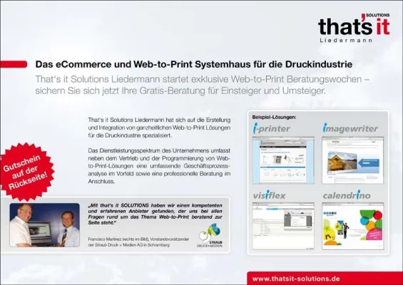 Bild: Beratungswochen bei That's it Solutions