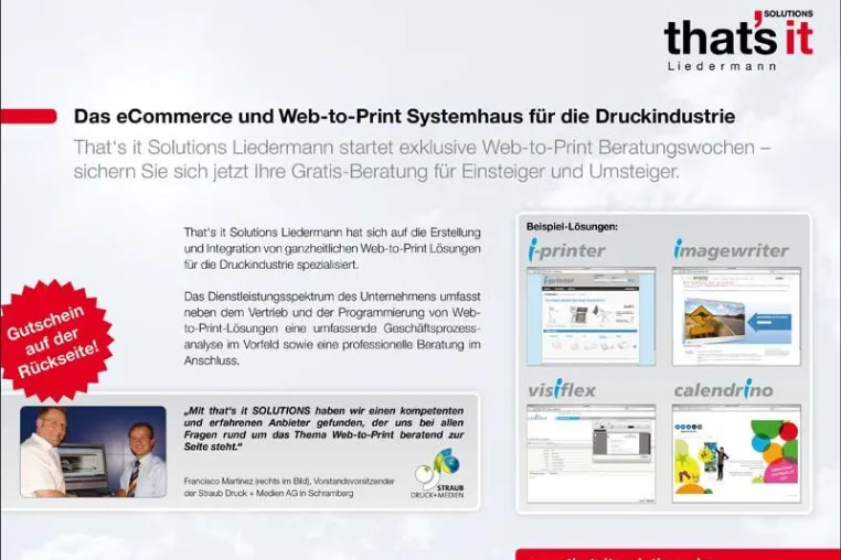 Beratungswochen bei That's it Solutions Bild: Beratungswochen bei That's it Solutions