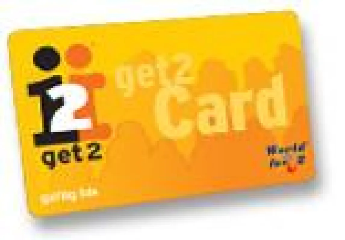 Die get2Card ist immer eine gute Geschenkidee. Noch besser wird sie, wenn man als Zugabe noch zwei Freikarten zur IFA geschenkt bekommt!