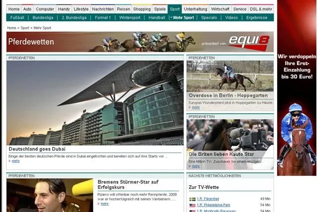 Bild: T-online.de und Equi8 media GmbH kooperieren