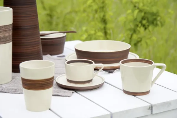Bild: Die Kollektion Pure Nature von Waechtersbach Keramik ¬– Nachhaltigkeit als Fokus