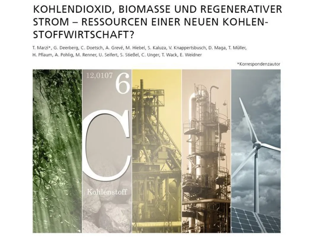 Das erste Themenheft der Reihe »UMSICHT-Diskurs« (© Foto Fraunhofer UMSICHT)