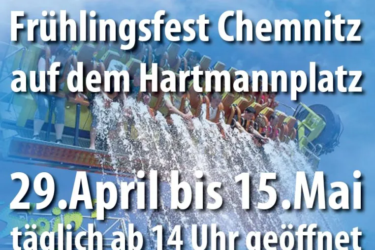 Bild: Frühlingsfest auf dem Hartmannplatz in Chemnitz