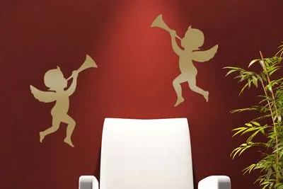 Gratis zu Weihnachten: Das Wandtattoo Engel-Set von K&L Wall Art Bild: Gratis zu Weihnachten: Das Wandtattoo Engel-Set von K&L Wall Art