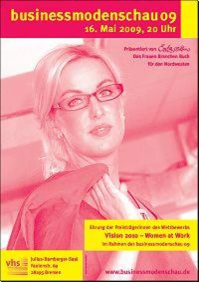 businessmodenschau 2009 - Plakat