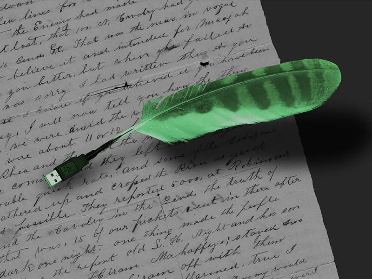 IT-Lyrik, USB-Feder, Skript