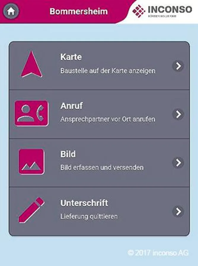 Oberflächenansicht des inconsoPOD