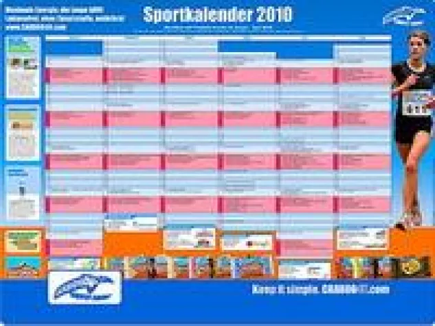 Bild: Carboo4U, EnergyOatSnacks und die Sportler-Apotheke präsentieren den sportlichen Veranstaltungskalender 2010