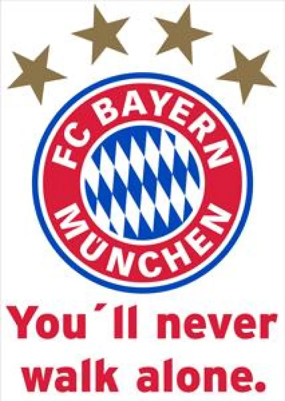 Wandtattoo mit Logo des FC Bayern München