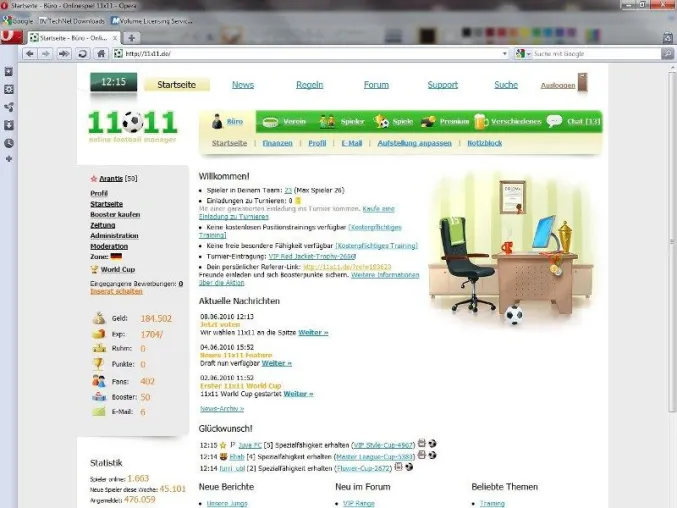 Online-Fußball-Manager 11x11.com erreicht über eine halbe Million Spieler in Europa Bild: Online-Fußball-Manager 11x11.com erreicht über eine halbe Million Spieler in Europa