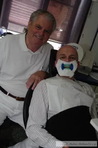 Bild: Agenturchef freiwillig als Testperson - für seine Models