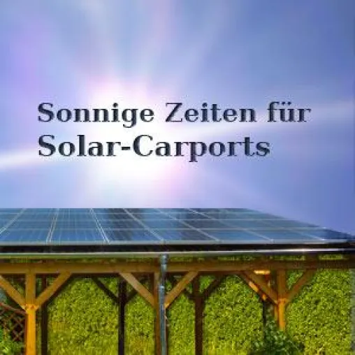 Bild: Steht Ihr Auto schon unter einem Solarcarport?