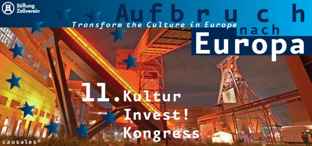 Bild: Die Stiftung Zollverein holt den KulturInvest!-Kongress 2019 nach Essen