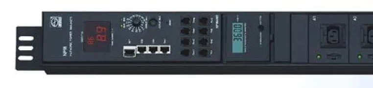 Bild: Lehmann mit neuen managebaren PDUs (Power Distribution Units) und RMS (Rack Monitoring Systemen)