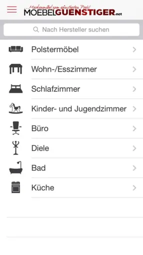Bild: MoebelGuenstiger.net-App geht an den Start