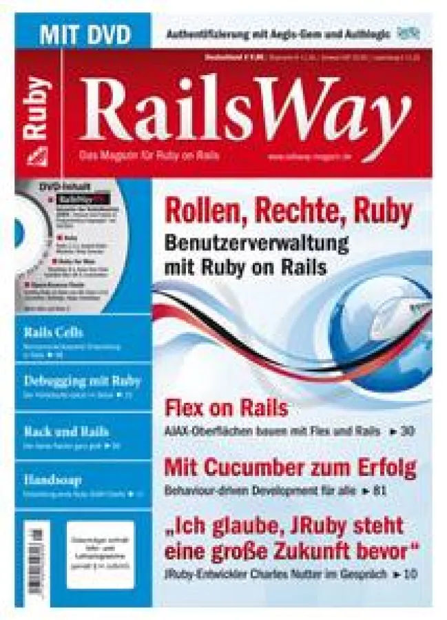 makandra's Aegis-Gem, jetzt auch im RailsWay Magazin 2009 Nr. 5