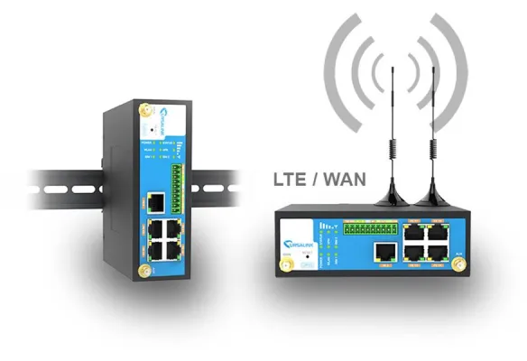Bild: Vielseitiger industrieller 4G LTE Mobilfunkrouter