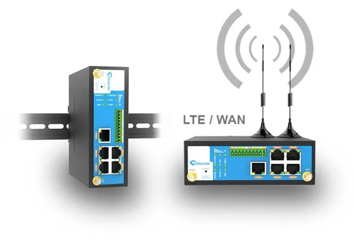 Bild: Vielseitiger industrieller 4G LTE Mobilfunkrouter