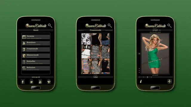 Bild: Queen of Catwalk GmbH: Erste App des Karlsruher Mode-Großhändlers ist da