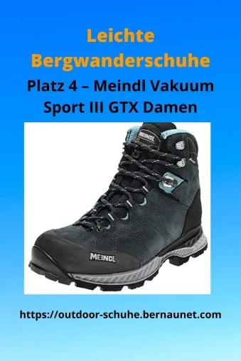 Bild: Meindl Wanderschuhe - Wanderstiefel für Herbst und Winter - Outdoor Schuhe