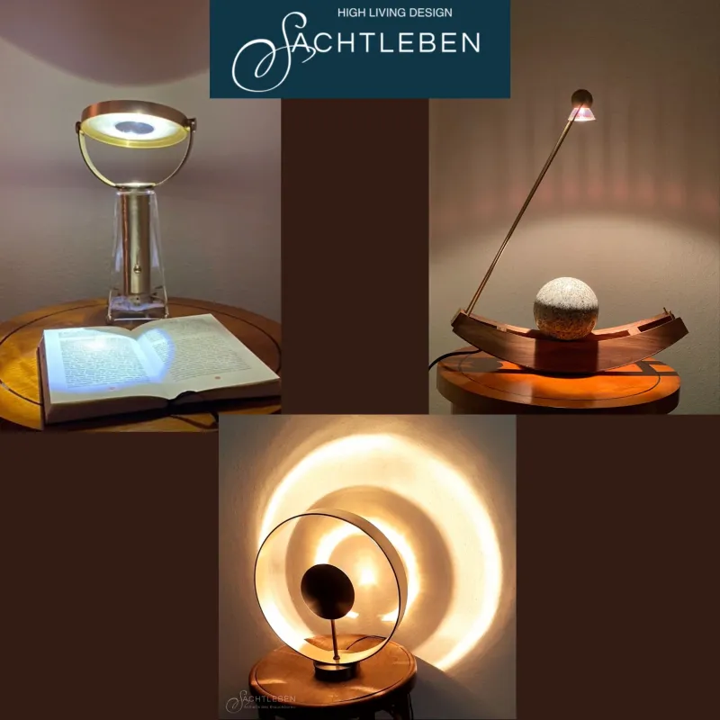 Drei Design-Leuchten von Sachtleben Creative Factory  (© Sachtleben Creative Factory)