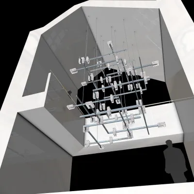 Bild: Strom fließt durch die Luft