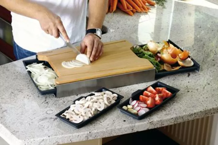 Bild: Die Schneidbox - kompakter Küchenhelfer mit System