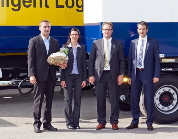 Bild: Dachser & Kolb setzt auf Wechselbrücken-Fahrgestell von Kögel