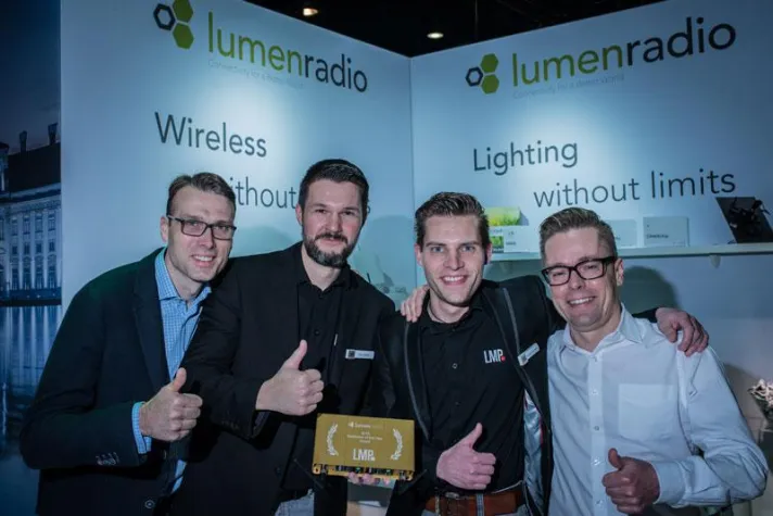 Bild: LMP erhält LumenRadio „Distributor of the Year Award“