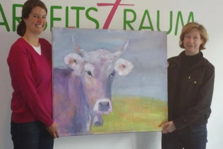 Bild: Kühe soweit das Auge reicht – Vernissage „Kühe in Progress“ am 9.5.12
