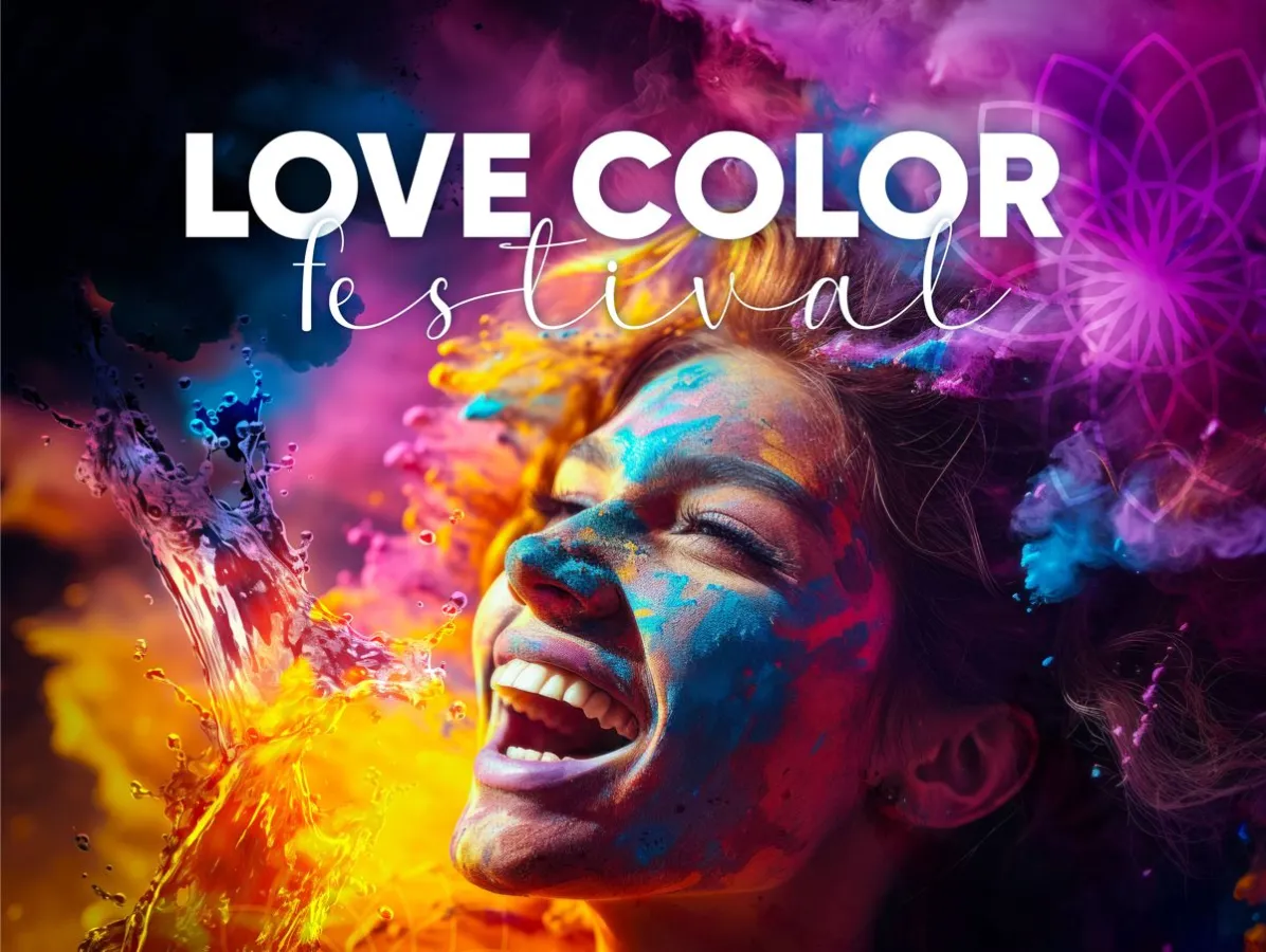 Plakat LOVE COLOR festival