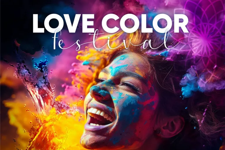 Bild: Love Color Festival - Farbenfrohe Poolparty im F3 Wohlfühlbad