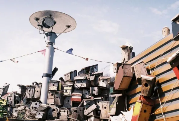 Bild: Ausstellung zum Fotowettbewerb „Gebaut in Neukolln“ der Burgerstiftung Neukolln