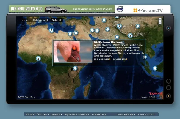 Bild: extendAD konzipiert und realisiert innovatives Web-TV-Portal 4-Seasons.TV für Globetrotter Ausrüstung
