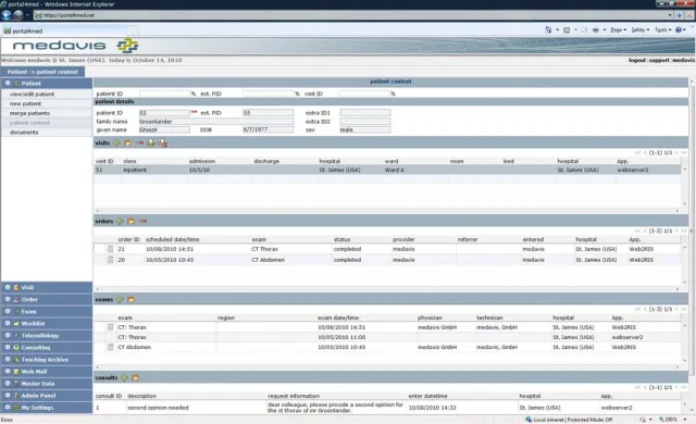 Bild: medavis präsentiert workflow-orientierte Vernetzungslösung auf der MEDICA 2010