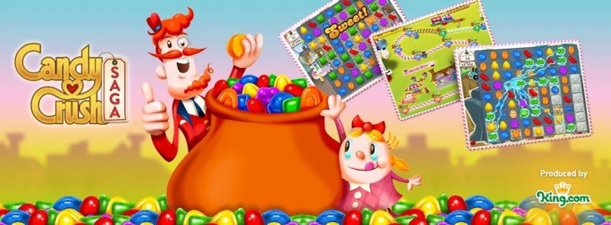 Candy Crush Saga Protagonisten Mister Toffee und seine Tochter Tiffi Toffee