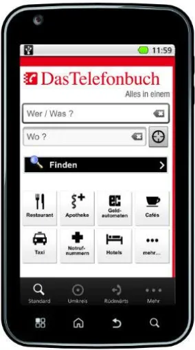 Bild: Das Telefonbuch Android-App: Dank Neuerung kein Ärgern mehr über unbeantwortete Geschäftsanrufe