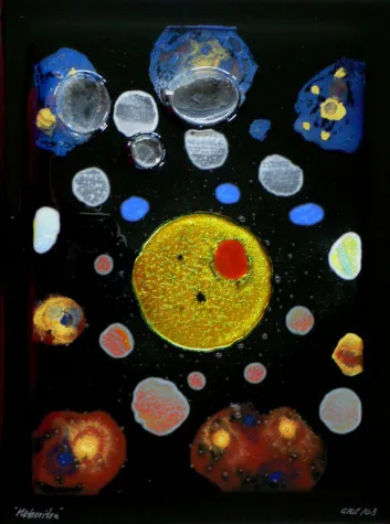 Bild: Georg Michael Gausling - Glas wird mit Licht gemalt