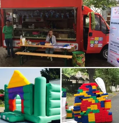 Bild: Team FreiwilligenBörseHamburg mit dem Infomobil unterwegs - Sei dabei!