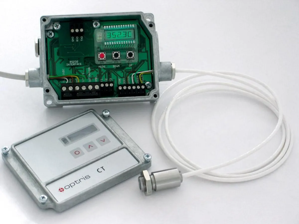 IR-Thermometer mit austauschbarer Digitalschnittstelle