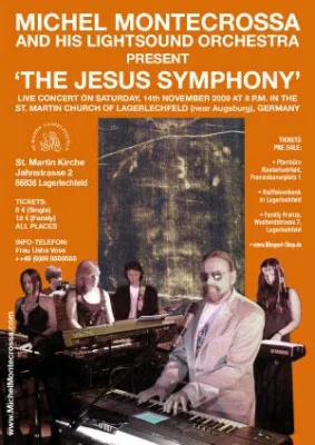 Bild: 'Jesus Symphonie' wird von Michel Montecrossa in der St. Martin Kirche in Lagerlechfeld uraufgeführt