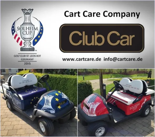 Bild: Ganz großer Golfsport: ClubCar und CartCare Company unterstützen Solheim Cup 2015