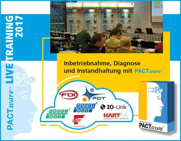 Softing bei den PACTware Live-Trainings Bild: Softing bei den PACTware Live-Trainings